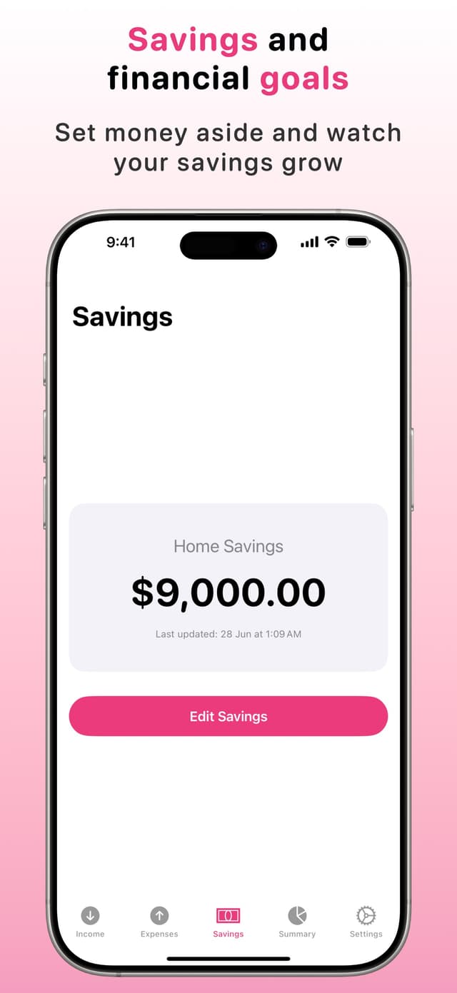 iBeauty: Finance Tracker iPhone screenshot 5
