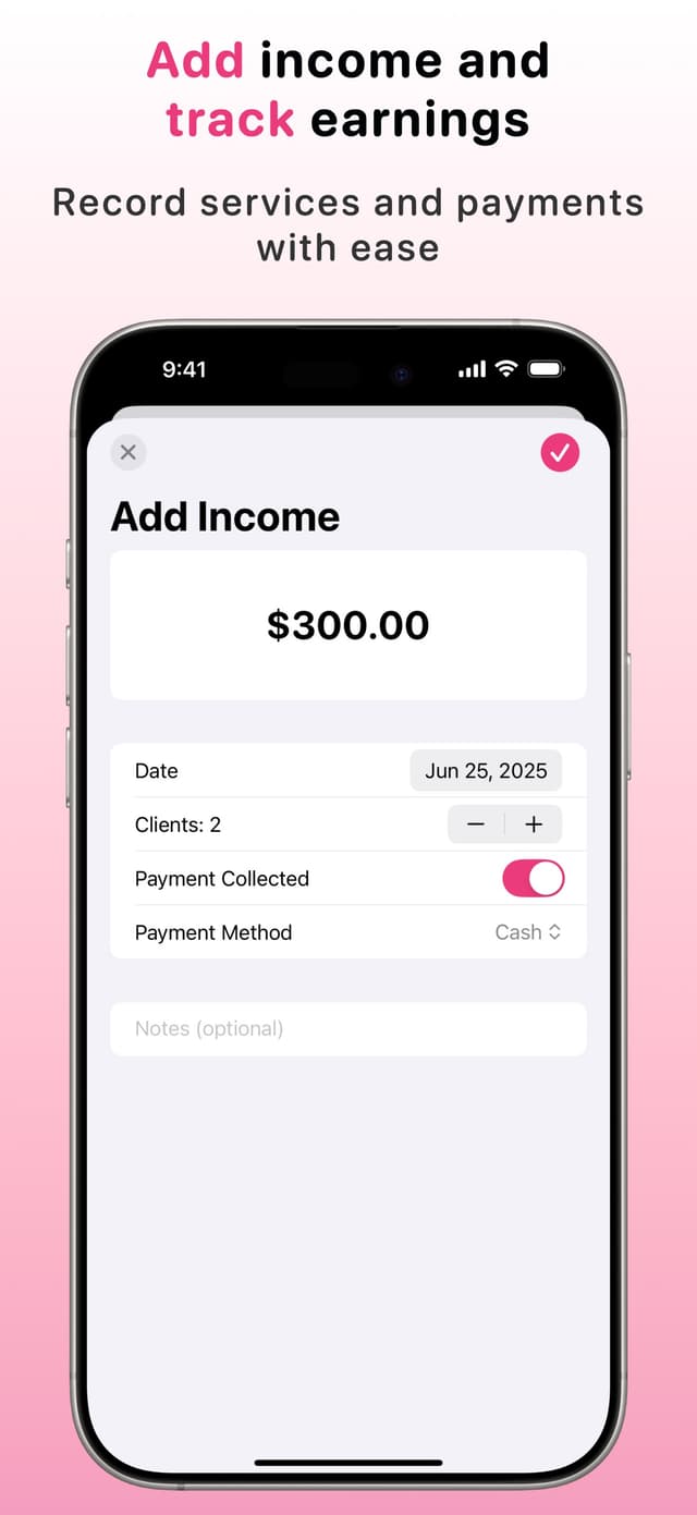 iBeauty: Finance Tracker iPhone screenshot 7