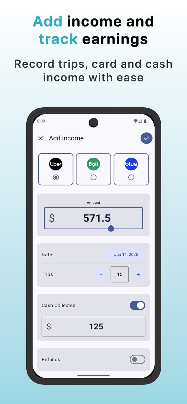iDrive: Rideshare Finance Android screenshot 6