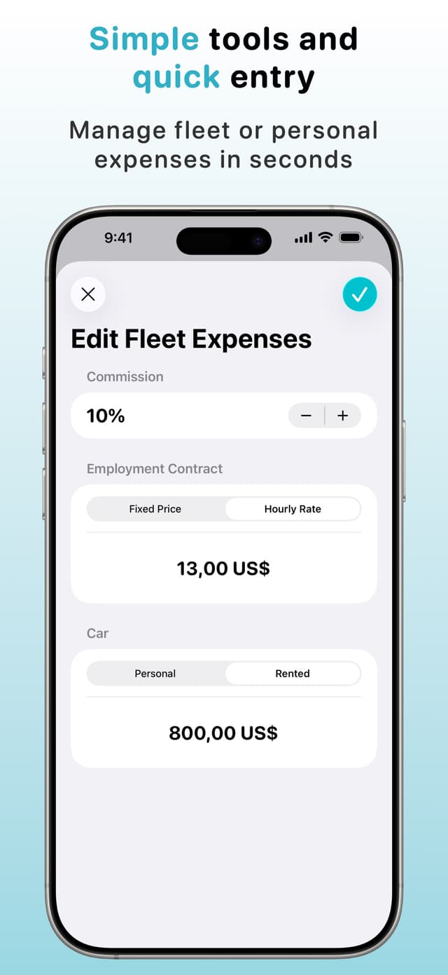 iDrive: Rideshare Finance iPhone screenshot 5