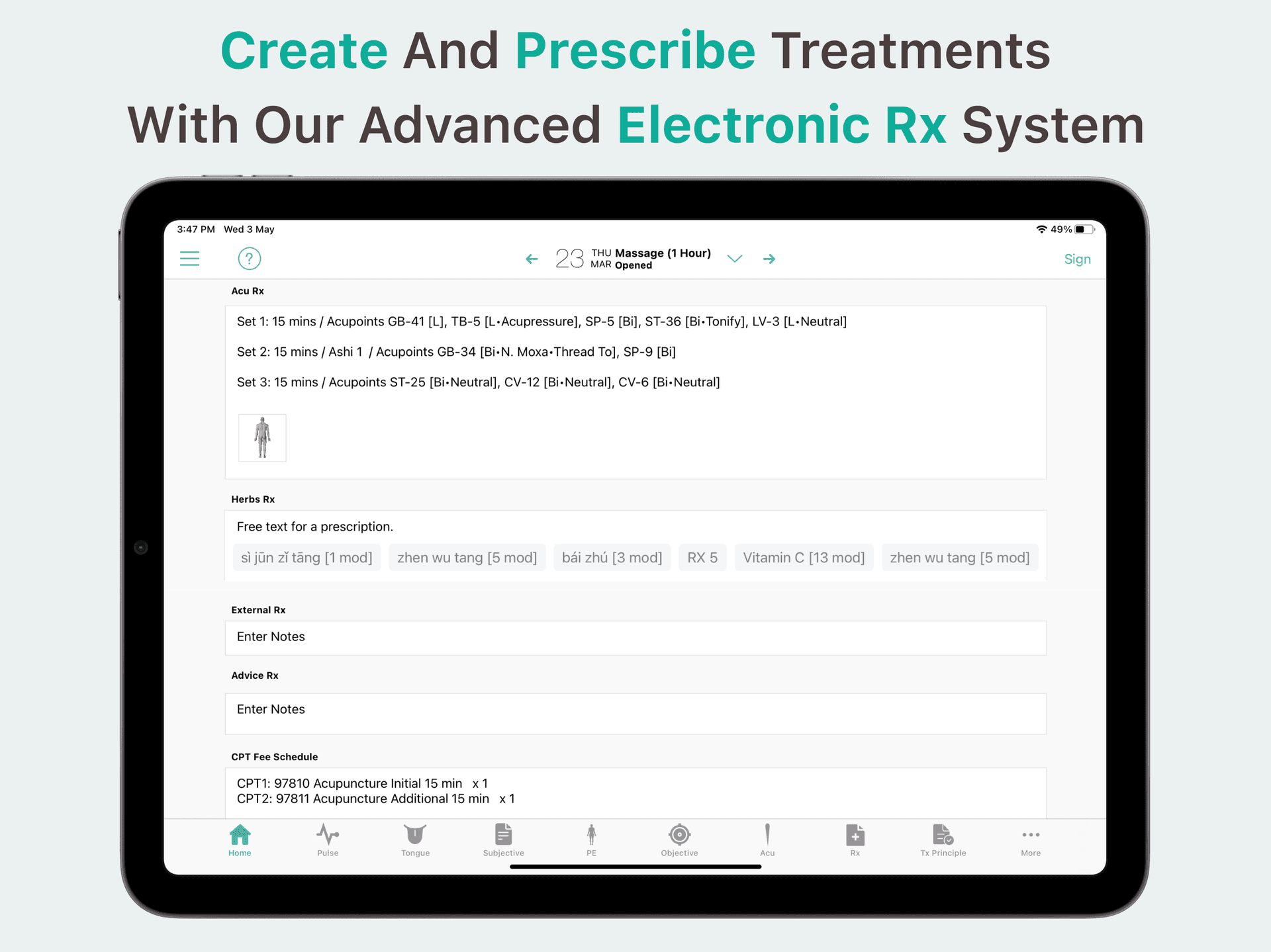 Unified Practice EHR Platform iPad screenshot 7